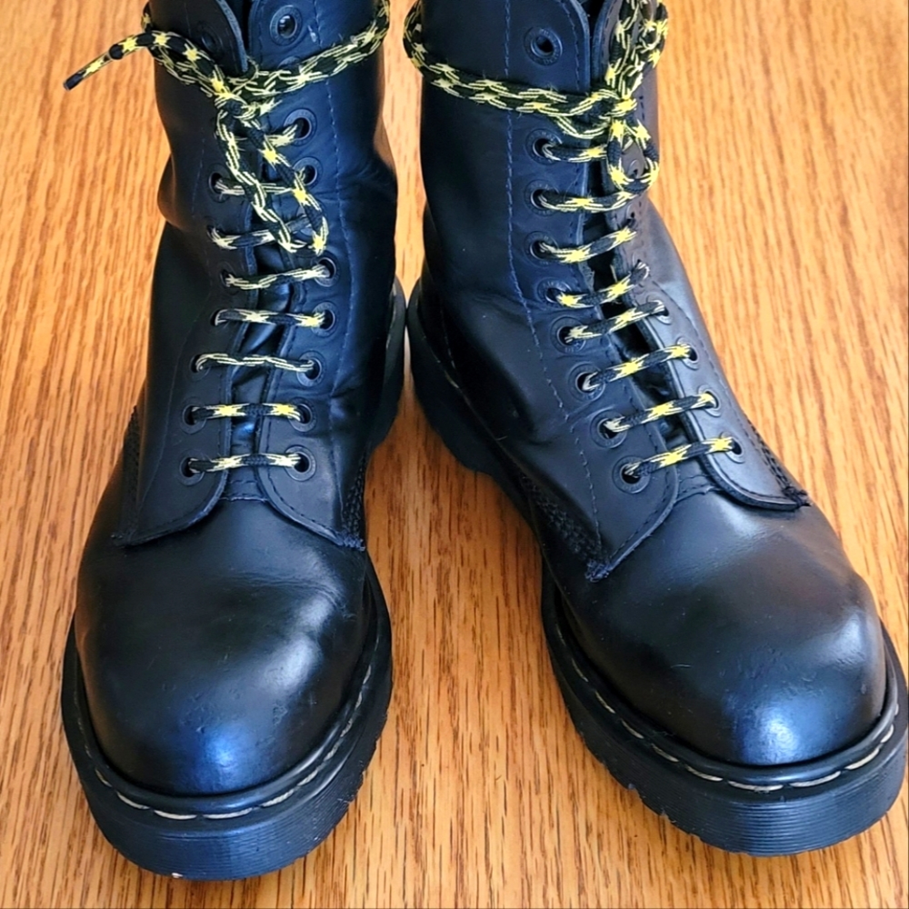 Made in England Doc Marten boots.